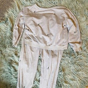 Shein brand lounge set with joggers and sweatshirt